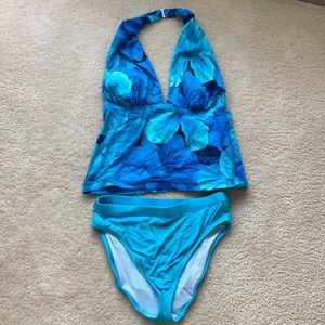 Liquid Blue Tankini